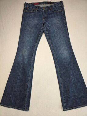 Adriano Goldschmied The Club Womens Flare Jeans 29R Blue Denim Cotton